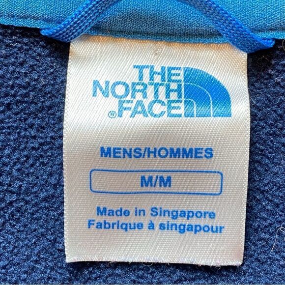 The North Face Blue Hooded Jacket Size Medium - Picture 3 of 13